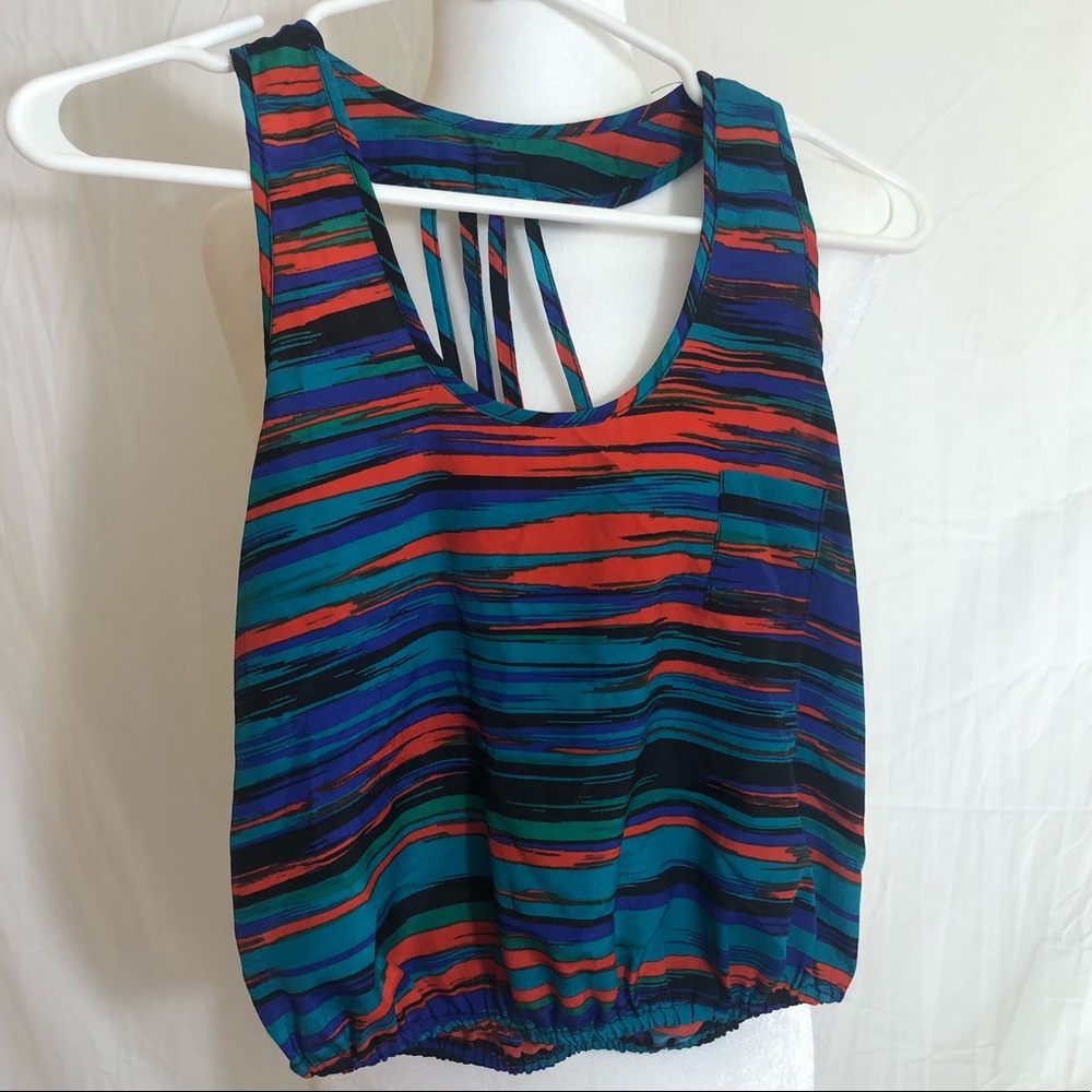 cropped tank top
